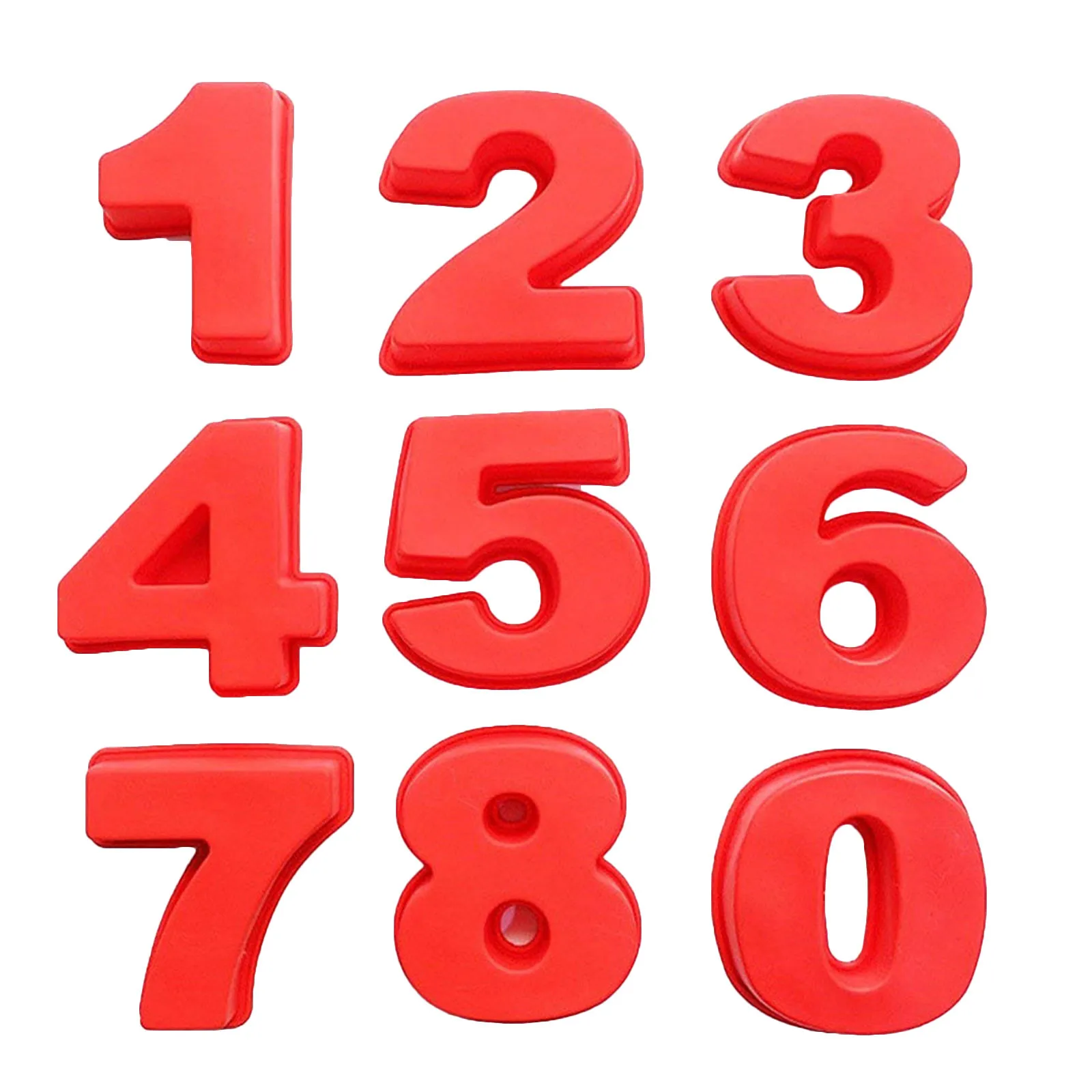 Номер силиконовые формы для Выпекание торта Шоколад Маффин выпечка мороженое