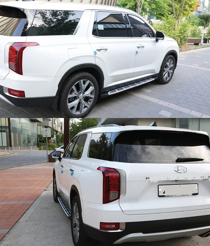 Стиль алюминий Fit hyundai Palisade Беговая доска боковой шаг nerf бар высокого качества