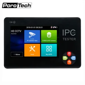 4k Monitor 3.5inch Touch Screen IPC-1600adh 8mp Cvi Ip Camera tester Tvi Ahd Rapid Onvif CCTV Camera Tester Monitor PAL/NTSC