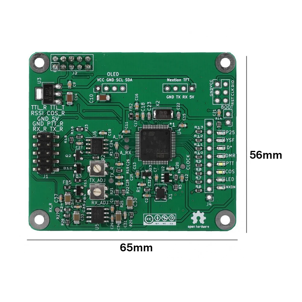 

Mmdvm DMR Open Source Module Accessories Voice Modem Trunk Board Repeater Electrical Multipurpose Multi Mode