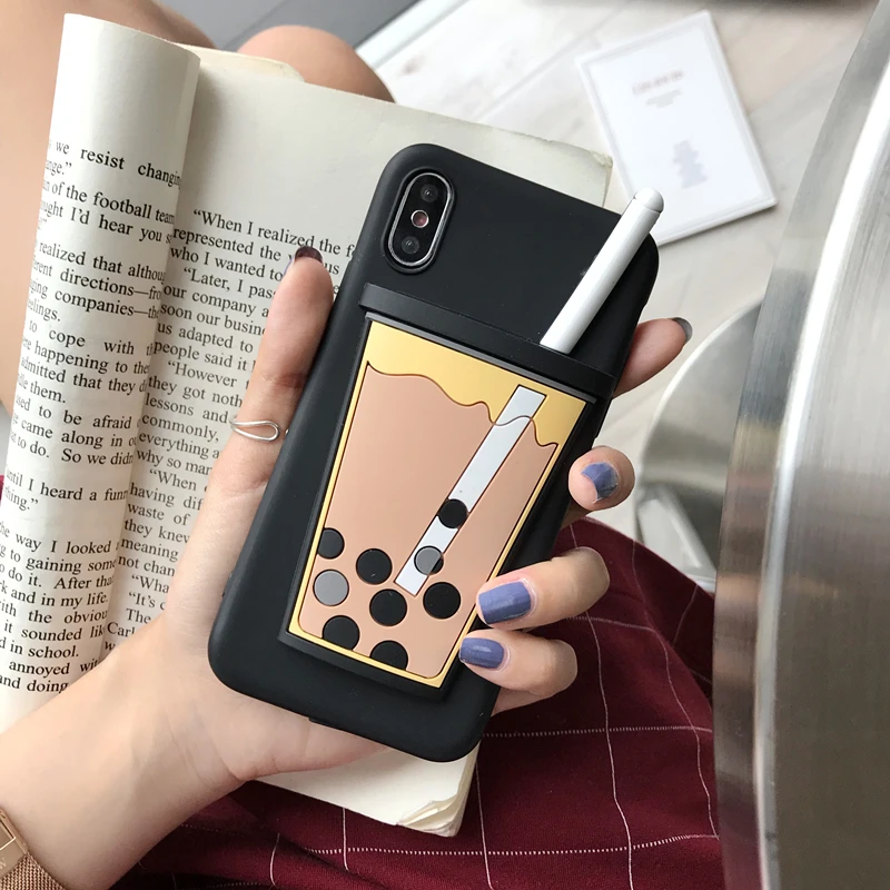 Силиконовый чехол для телефона iphone X XR XS MAX 6S 7 8 plus samsung s8 s9 s10e s10 note 9 10 Pro | Мобильные