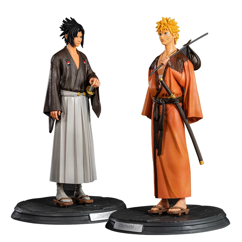 

Japanese Naruto 30CM Uchiha Sasuke Figure Uzumaki PVC Ation Figure Anime Shippuden Vibration Stars Figurine Model Figma Toys