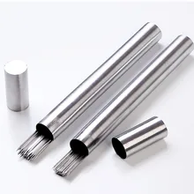 20pcs 40CM BBQ Grill Skewer Stainless Steel Non Stick Barbecue Skewer 2.5mm Needle Sticks for Electric BBQ Grill Shish Roast