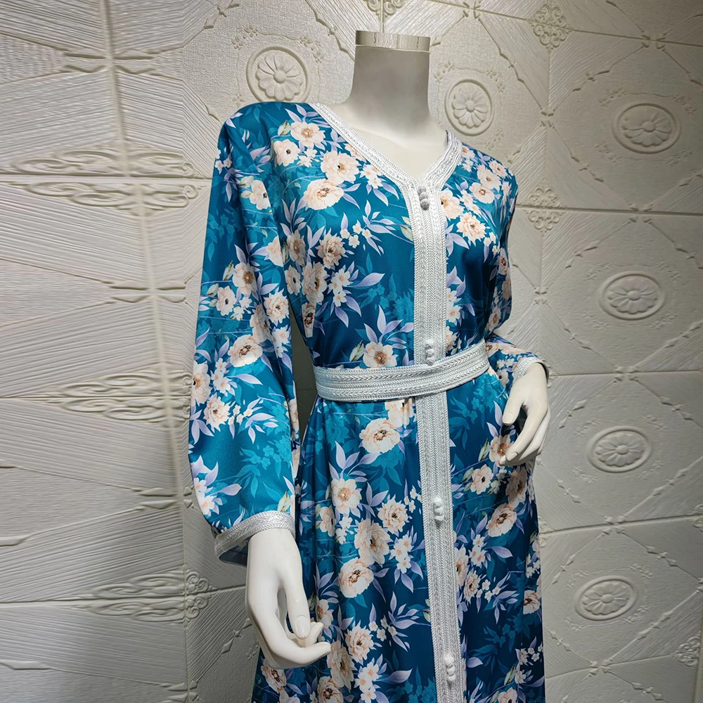 

Muslim Abaya Dubai Turkey Hijab Dress Islam Clothing Turkish Dresses For Women Jilbab Vestidos Robe Musulman De Bal Femme Longue