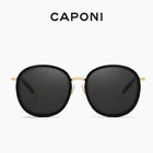 Солнцезащитные очки CAPONI женские, круглые, винтажные, с защитой от ультрафиолета, CP118