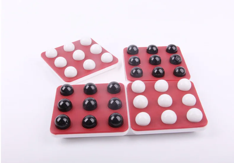 Английская настольная игра головоломка для детей черный и белый бусины