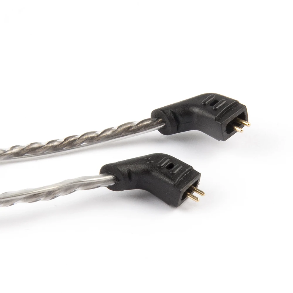 KZ ZS4/ZS5/ZS6/ZS10/AS10/BA10/ZST/ES4 кабель посеребренный высокой чистоты OFC обновление наушников кабель 0,75 мм для наушники KZ