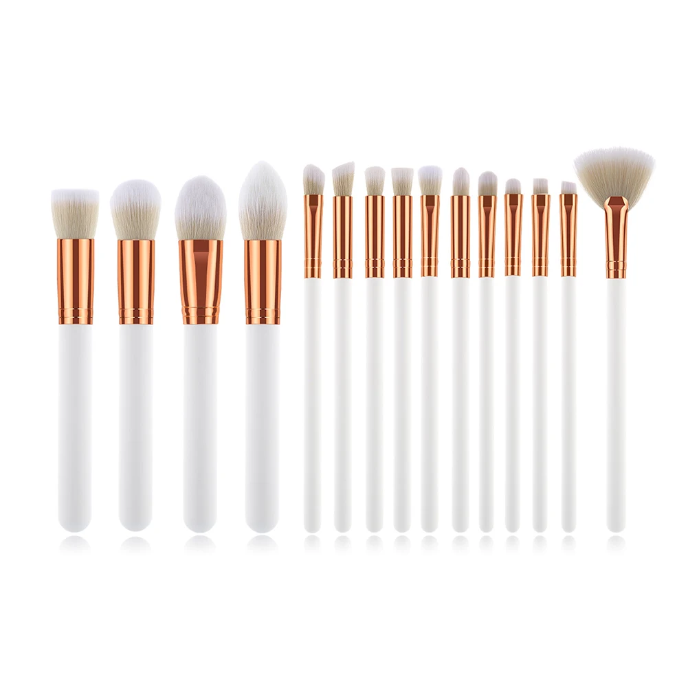 

Professional 15 pcs/lot Makeup Brushes Set Eye Shadow Blending Eyeliner Eyelash Eyebrow Brushes For Makeup