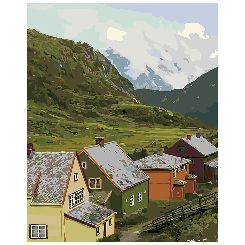 Картина по номерам Художественная масляная краска для дома гостиной спальни