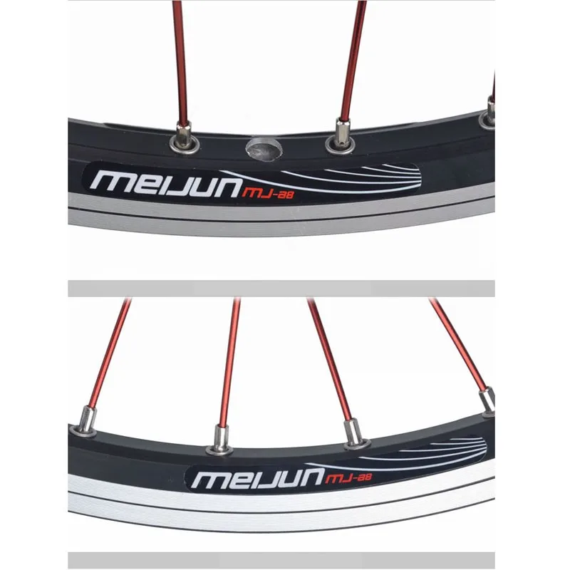 Комплект колес для горного велосипеда 20 дюймов 406 дюйма 6 гвоздей 10 скоростей