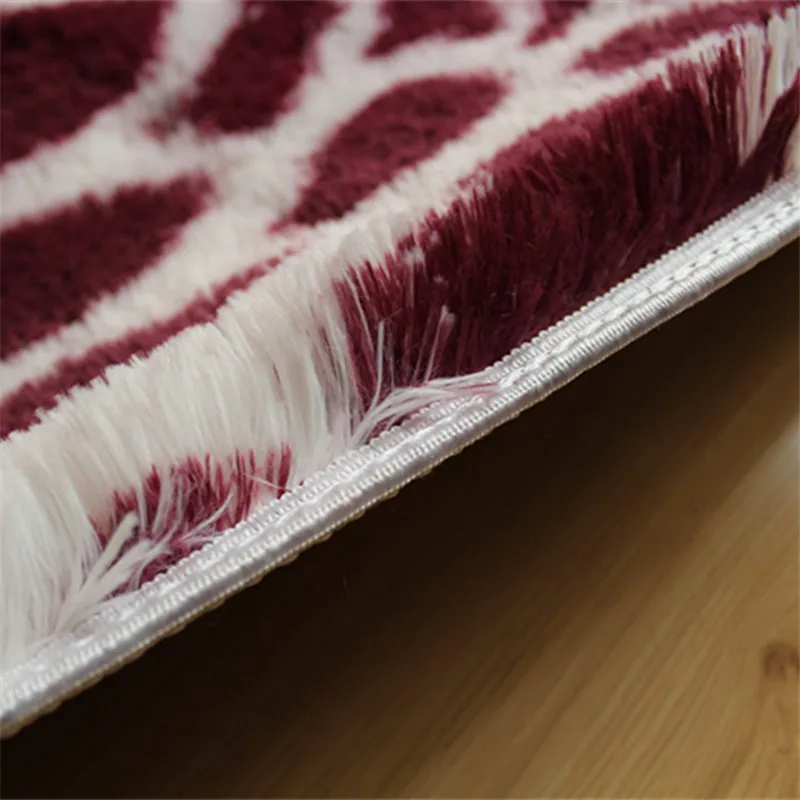 Ковры Леопардовый коврик с рисунком кухня Холл для ванной 40*60 см пушистые мягкие