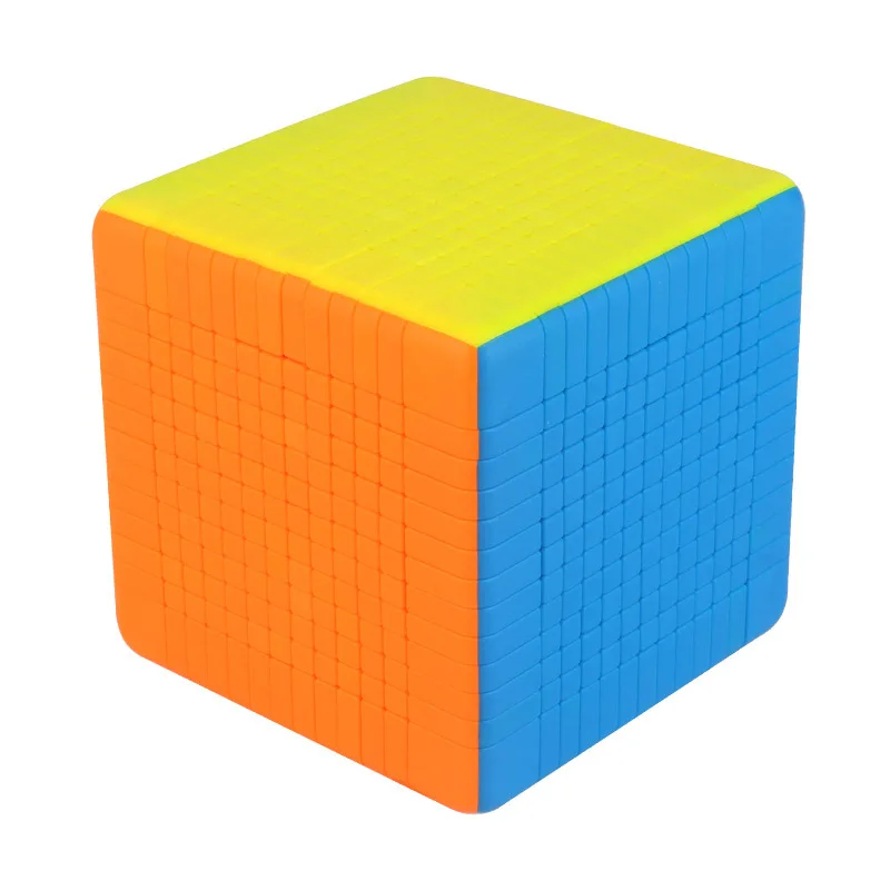 

Yuxin Zhisheng13x13x13 Color Magic Cube No Sticker 9.8cm Educational Toy Speed Cube Collectible Gifts Cool Stress Reliever Toys