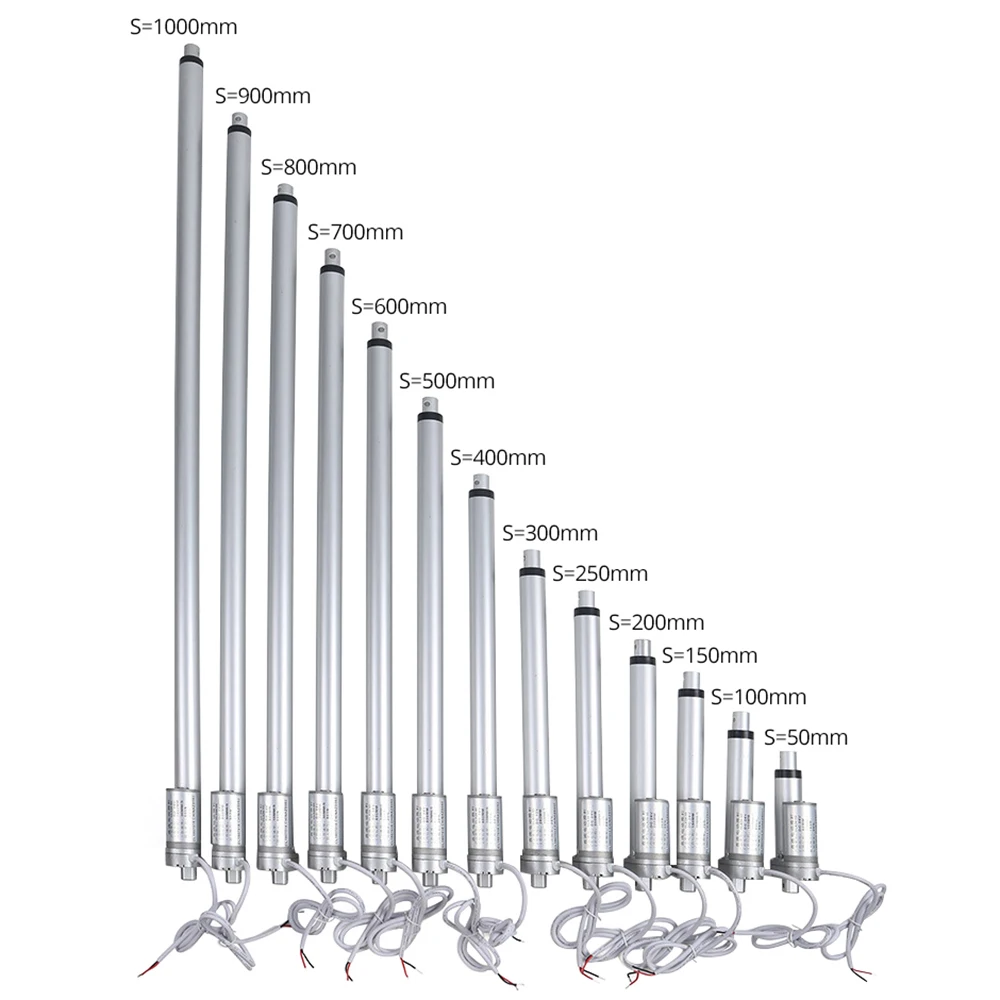 Электрический линейный привод радиочастотный мотор с дистанционным управлением