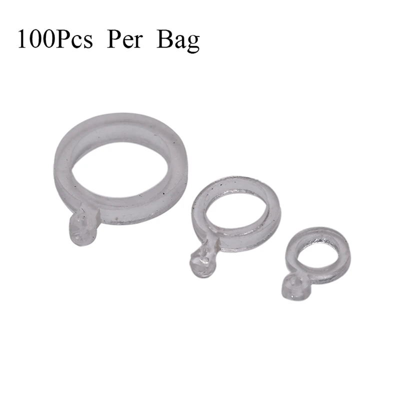 

100pcs/lot Round Matt Black Terminal Tackle Carp Fishing Accessory Wholesale Rig Rings Blowback Rig Ring Clear Pellet Bait Bands
