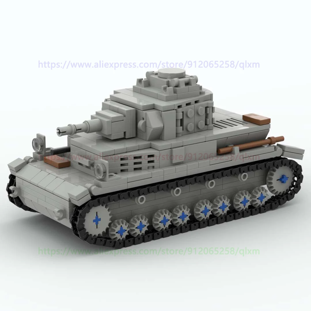 

Строительные блоки игрушки panzer IV ausf Военная серия война для фигурок солдаты обучающие игрушки для детей подарок на день рождения 586 шт.