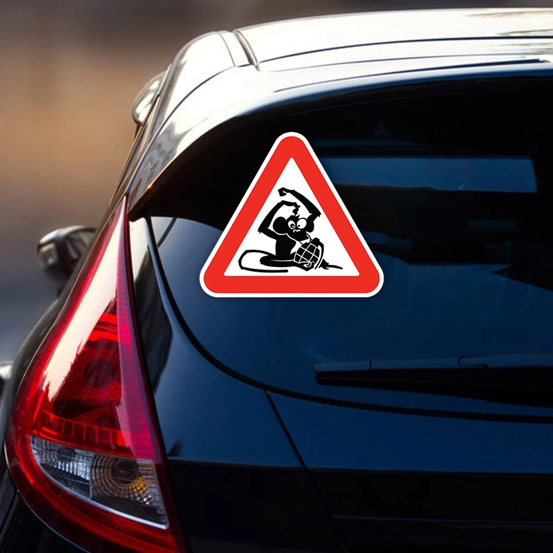 

B0209 Self-adhesive Decal Sign Monkey Car Sticker Waterproof Auto Decors on Bumper Rear Window