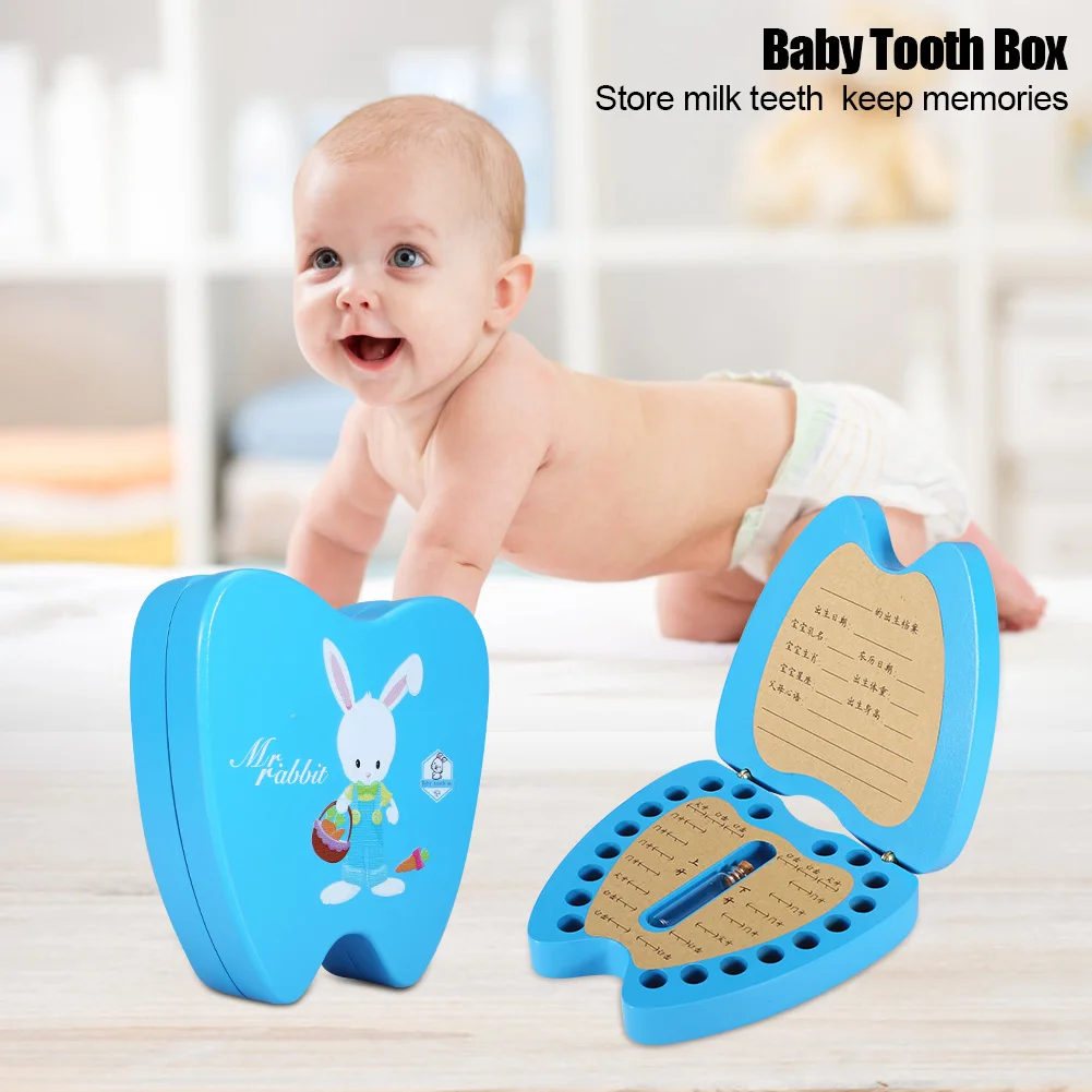 Коробка для выпавших детских зубов сохранить молочные зубы деревянная коробка