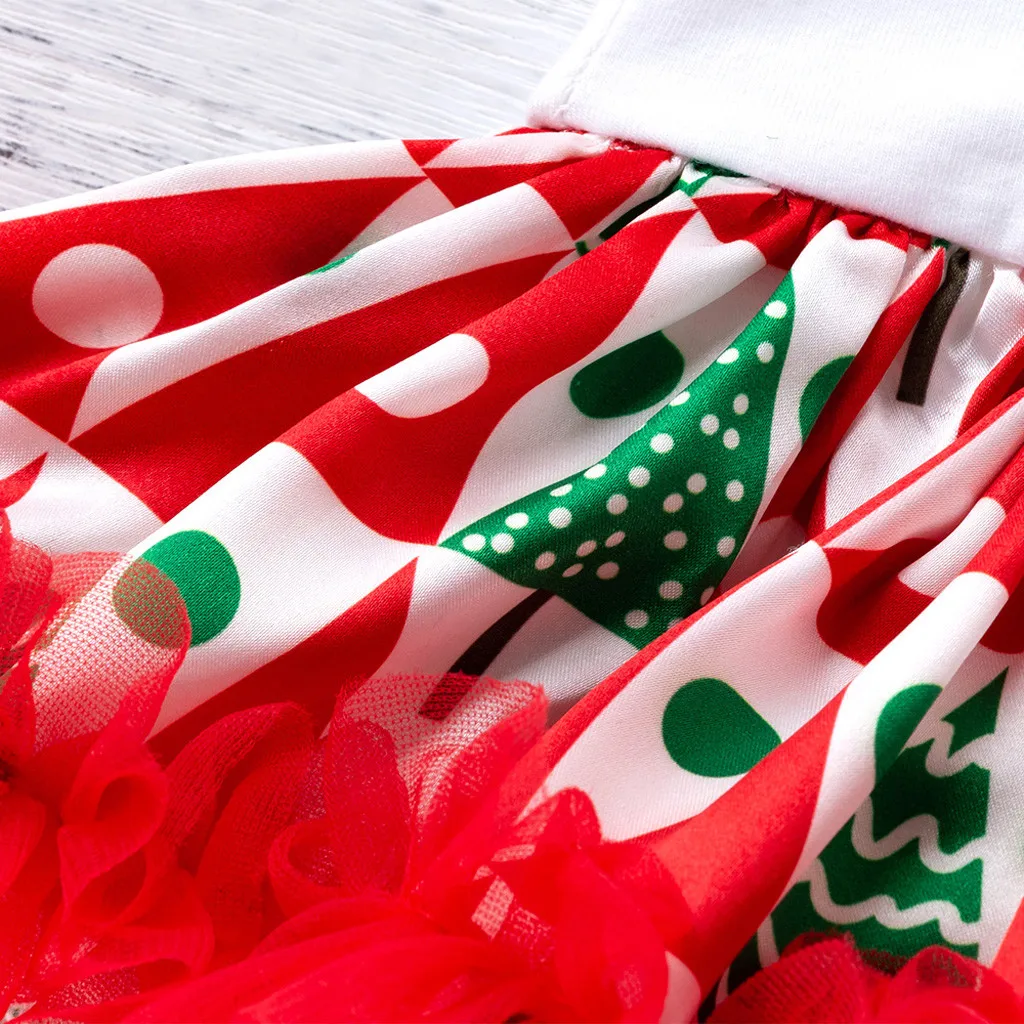 SAGACE/комбинезон принцессы Комбинезон для маленьких девочек Рождественская юбка