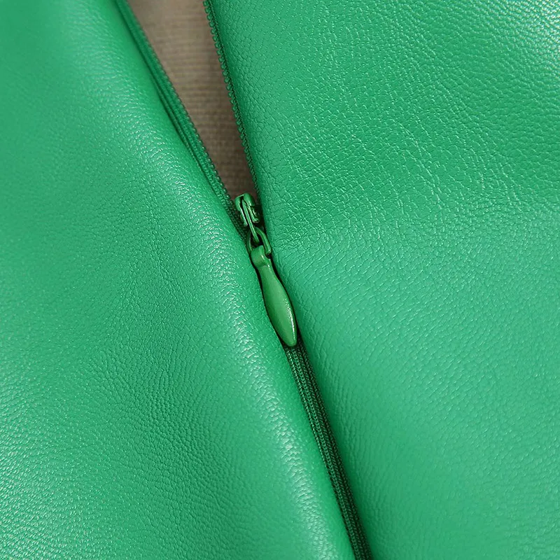 Винтажные повседневные брюки Sungtin из искусственной кожи женские осенне-зимние