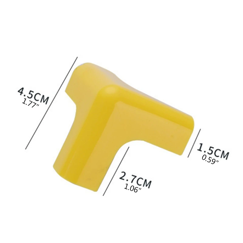 

39XB 5pcs Baby Safe Corner Protector Baby Proofing Corner Guards Adhesive Table Desk Corner Covers Edge Anticollision Guards