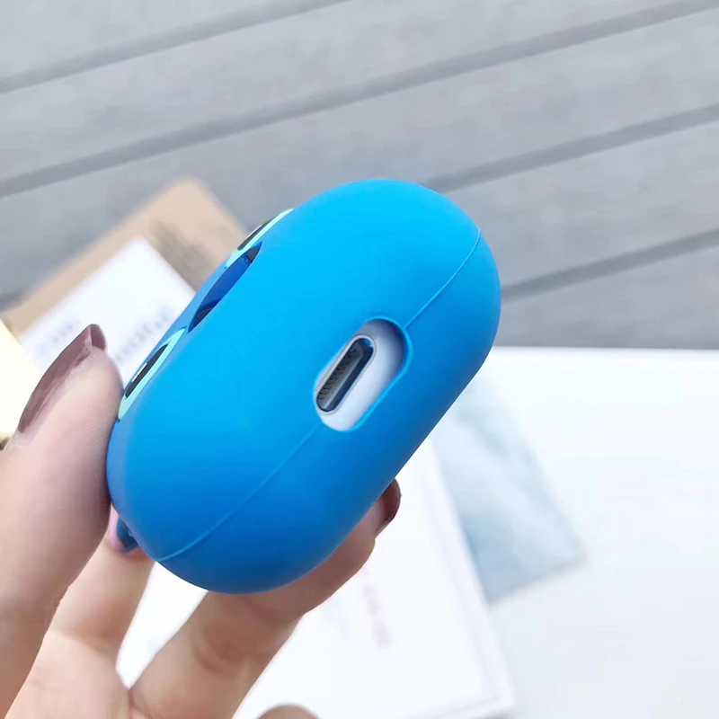3D мультфильм беспроводной Bluetooth наушники чехол для Apple AirPods силиконовые зарядки