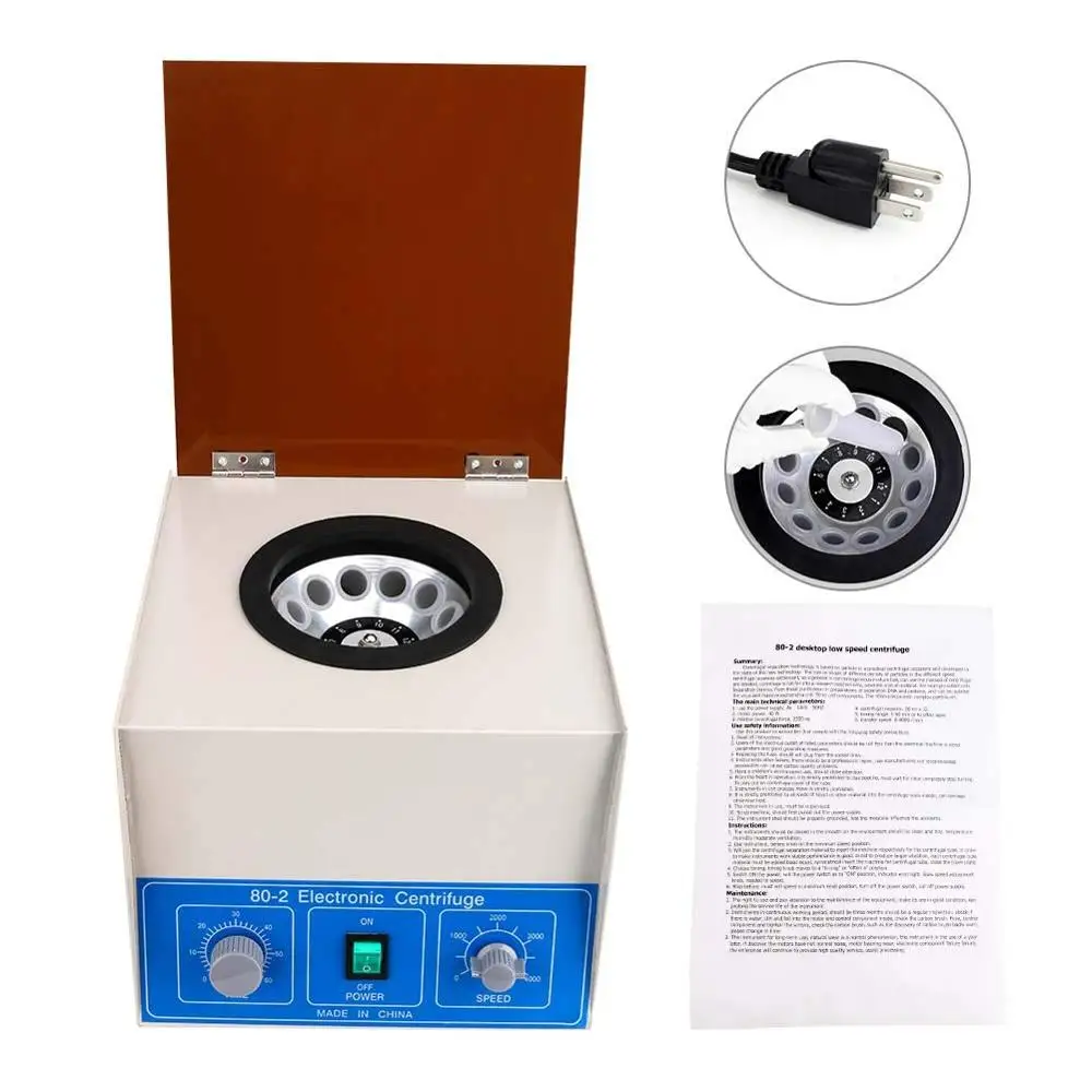 Электрическая лабораторная Центрифуга машина 80-2 маленькая Настольная