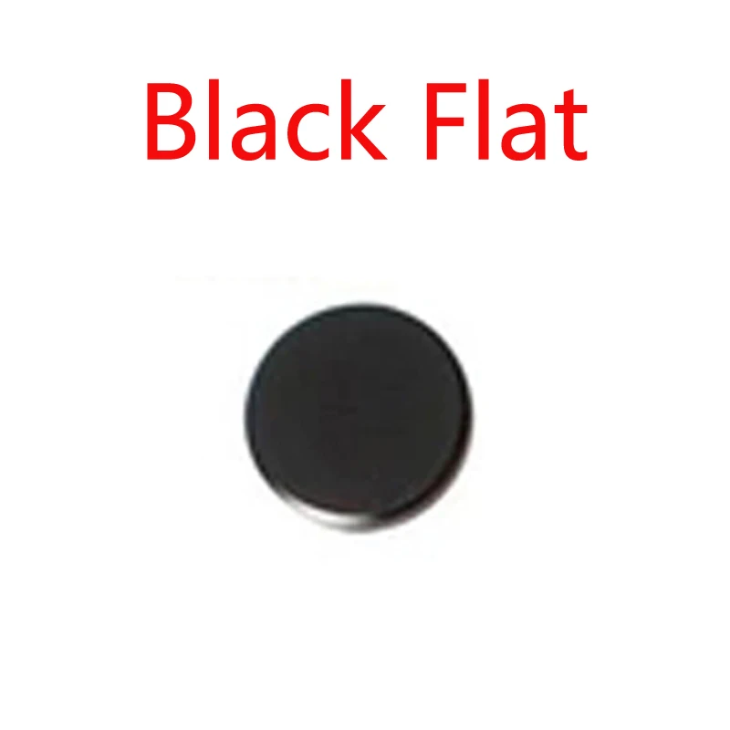 Black Flat Кнопка спуска затвора для камеры, черный, красный, серебристый, плоский выпукло-вогнутый для Canon Nikon Leica для roleiflex Hasselblad Fuji - Цвет: Black Flat