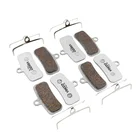 Велосипедные дисковые Тормозные колодки для SHIMANO XTR, DEORE XT, SLX, DEORE, SAINT, ZEE, задняя часть из алюминиевого сплава, 4 пары