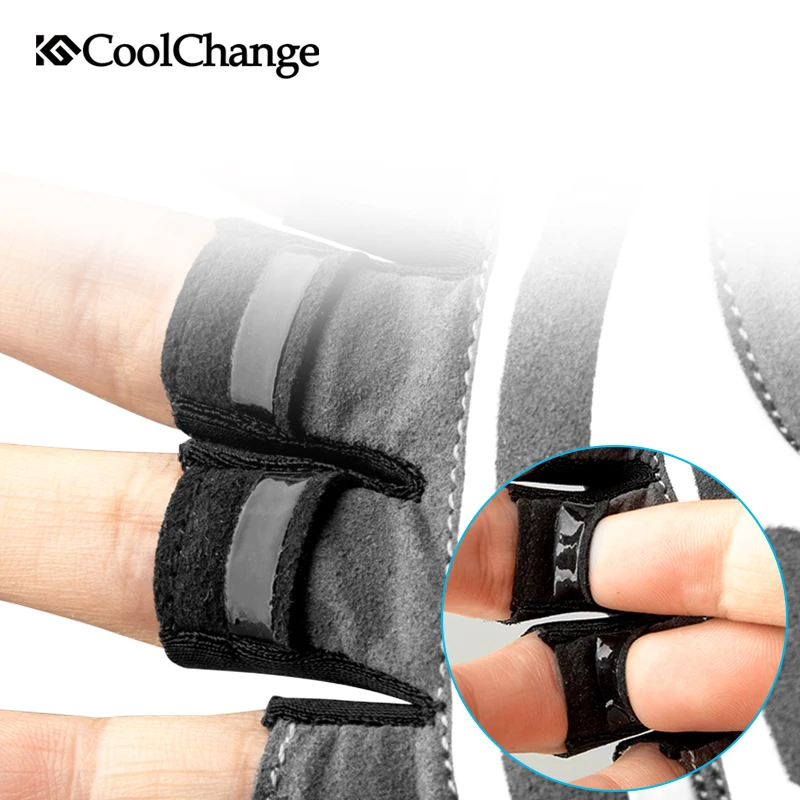 CoolChange летние дышащие детские велосипедные перчатки с полупальцами BMX MTB горный
