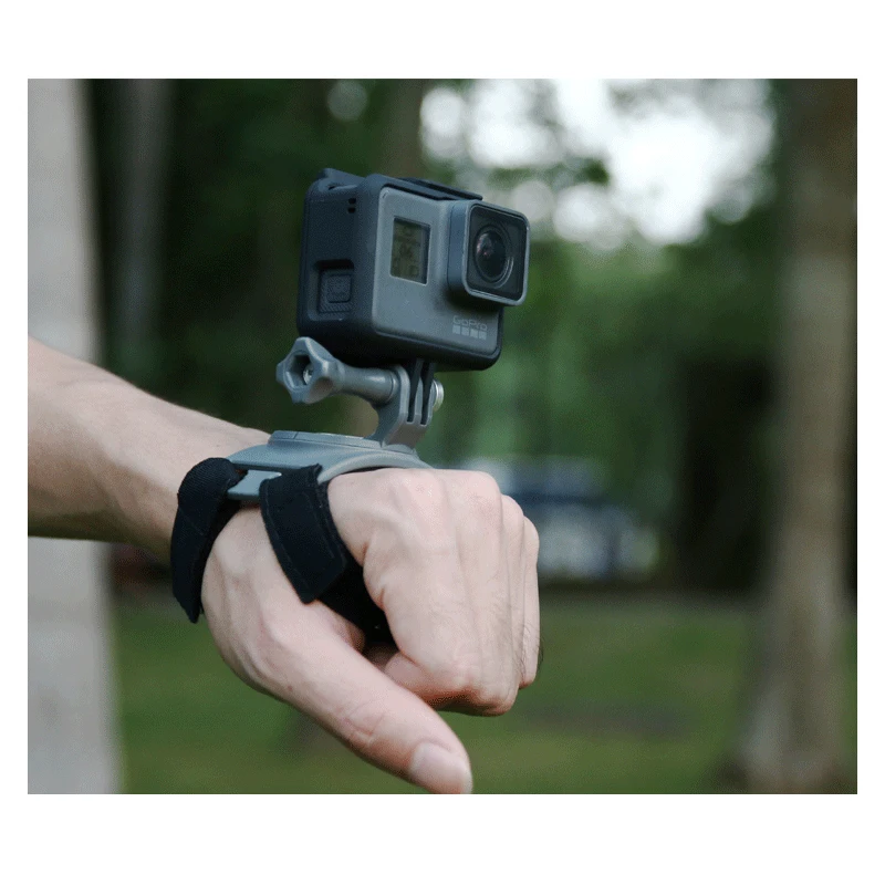 360 градусов вращение ручной ремешок на запястье для GoPro Hero 8/7/6/5/4 Go pro ручной держатель с креплением на ремешок для ног для спортивной экшн-камеры Xiaomi yi 4k SJ4000