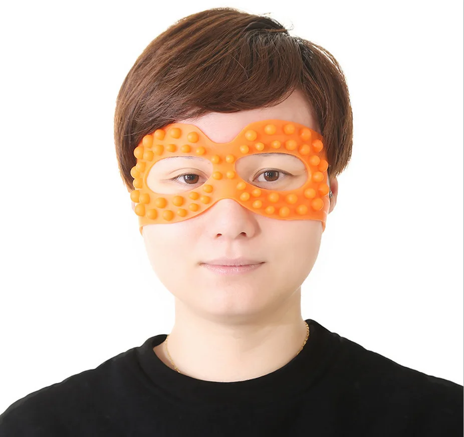 3D маска для глаз силиконовая массажа пальцев массажная подтягивающая мышечную
