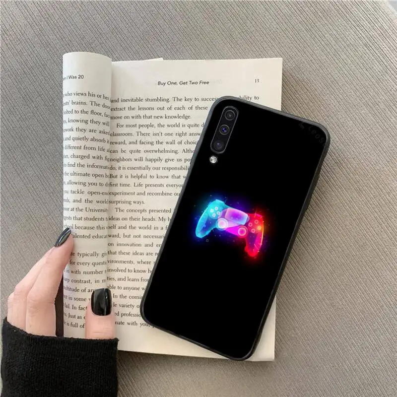 

Game Play Station button Phone Case For Samsung galaxy A S note 10 7 9 20 30 31 40 50 51 71 21 s ultra