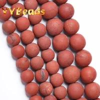 dull polished red jaspers stone beads natural loose round charm beads for jewelry making diy bracelets accessories 4 6 8 10 12mm
