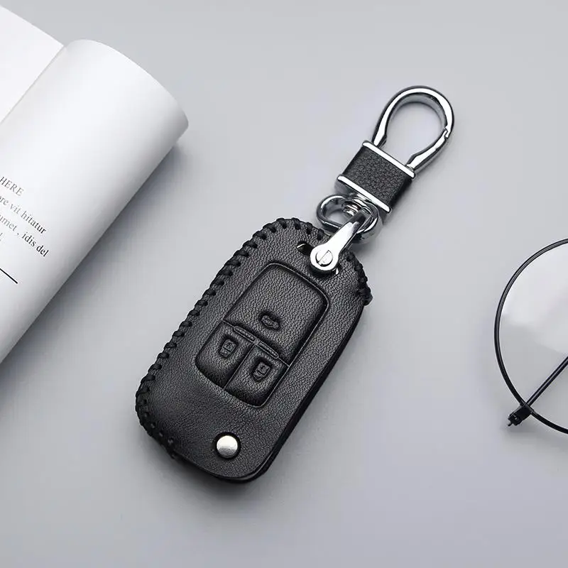 Чехол для автомобильного ключа из натуральной кожи Opel Mokka Corsa Insignia Astra H GTC J K G E D Antara