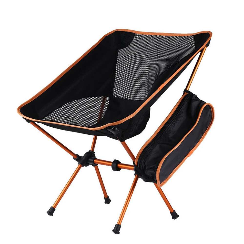 Портативное сиденье светильник стул для рыбалки кемпинга пикника путешествий с