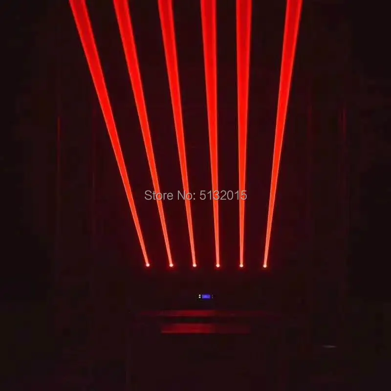 Новинка 4 шт./лот 200 Вт красный лазерный луч для мытья клубов свадебных шоу