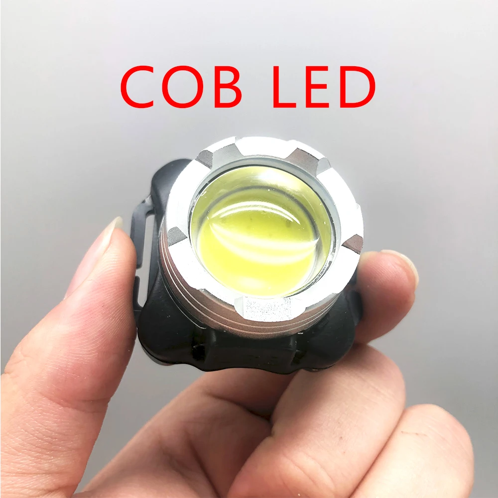 USB Перезаряжаемые налобный мини переносной фонарь головная лампа фонарик Фонари