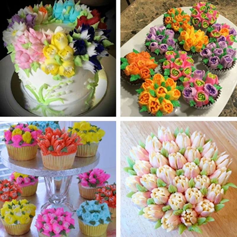 18 шт. Кондитерские насадки для из нержавеющей стали обледенение на русском с