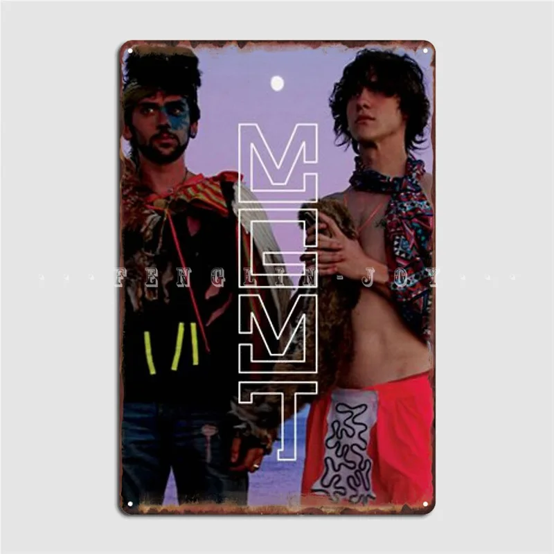

Mgmt Cover Art Metal Plaque Poster Club Home Customize Painting Décor Tin Sign Posters
