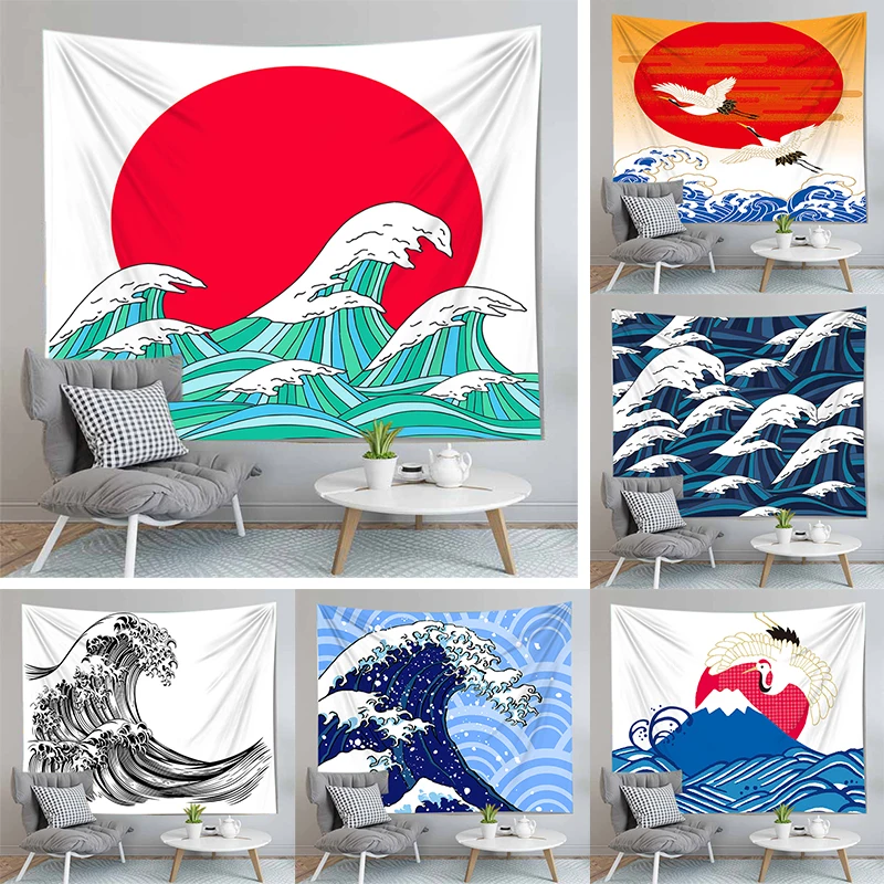 Настенный гобелен скандинавский Декор для дома художественная скатерть спальни