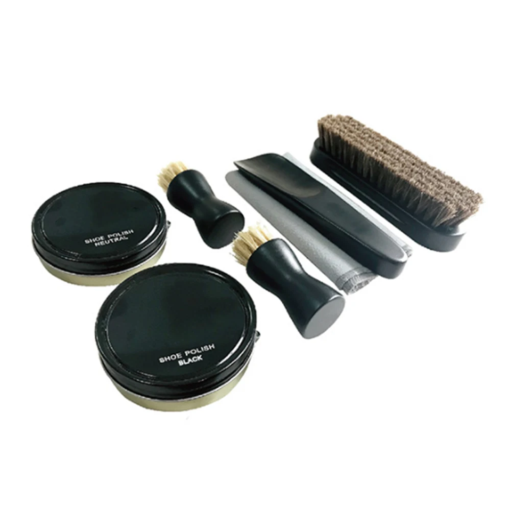 6 шт. тканевый диван уход за кожей Чистка обуви крем щетка домашнее автомобильное