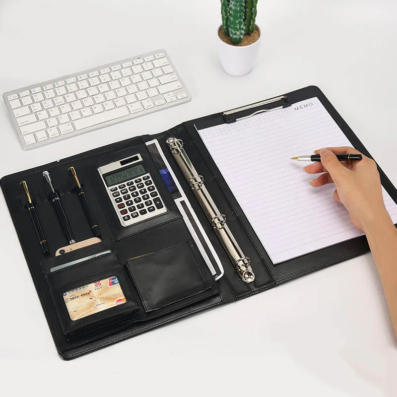 Многофункциональная папка А4 блокнот с калькулятор менеджера для контракта