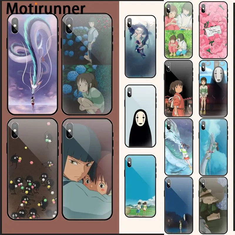 Motirunner мультфильм студия Ghibli Унесенные призраками чехол для телефона iPhone 11 pro XS MAX 8
