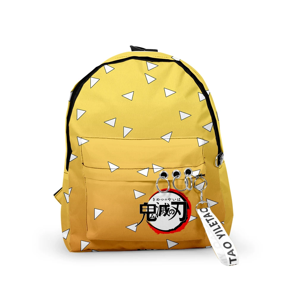 2021 demon slayer backpack kimetsu no yaiba cosplay tomioka giyuu mochila students school bags 3d anime accessories bags free global shipping