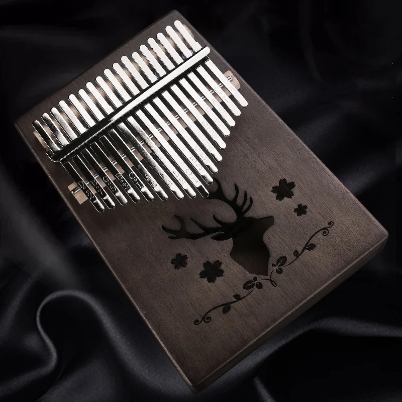 

Kalimba 17 Key Thumb Piano Mahogany Wooden Mbira Musical Instrumentos Musicales 30 key Instruments Calimba Machine Teclado 2021