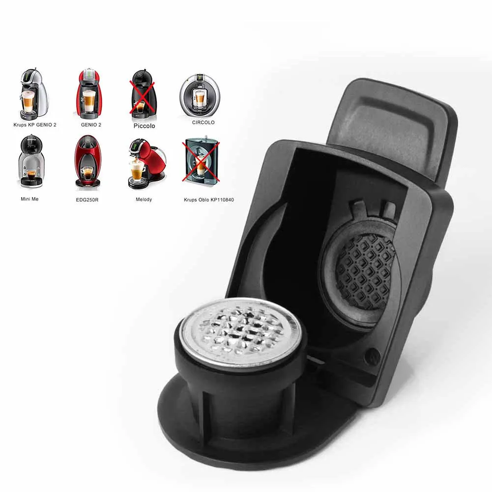 

1 Coffee Capsule Converter Compatible With Dolce Gusto Capsule Adapter Disposable / Reusable Capsule Converter