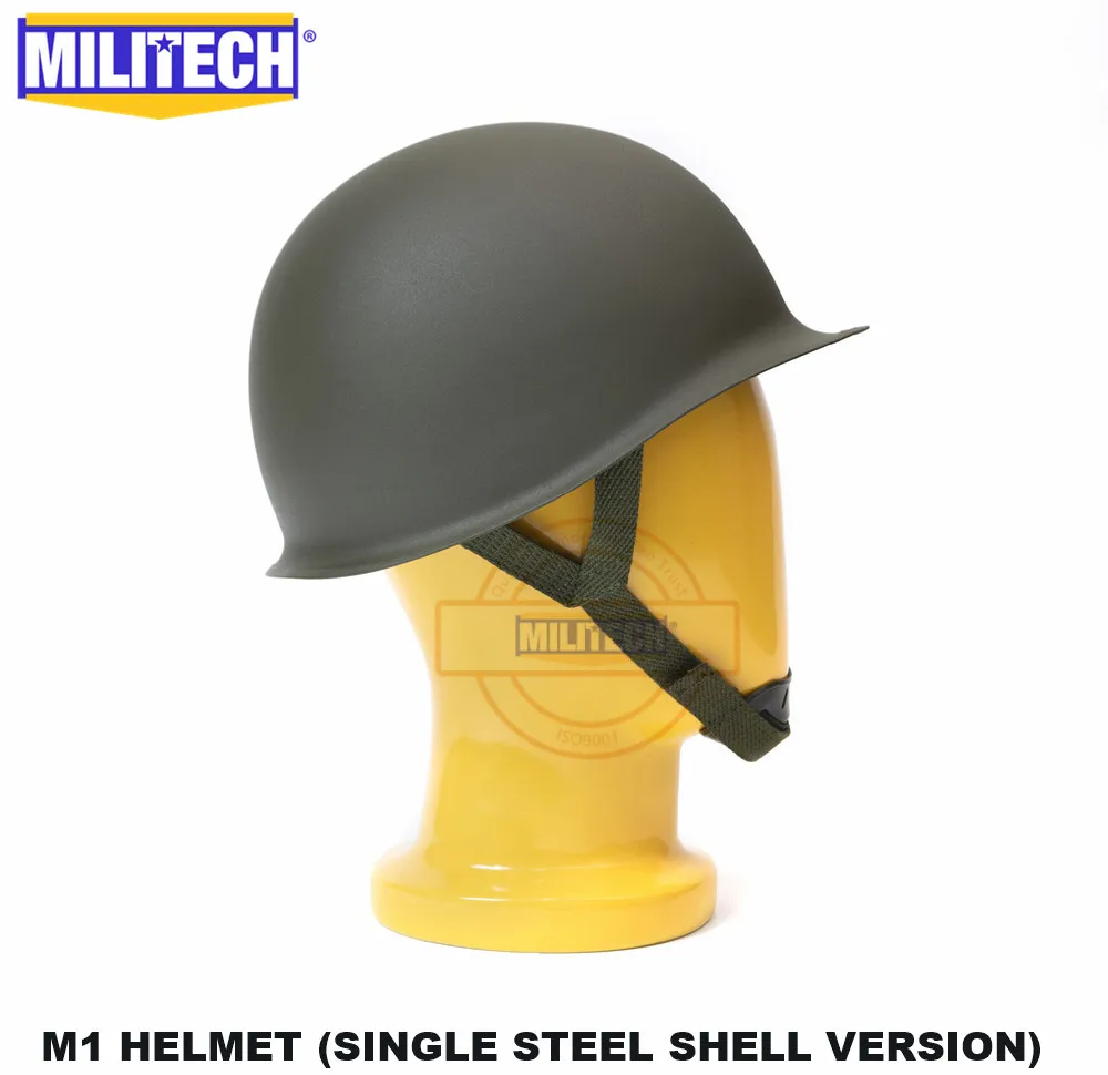 MILITECH США М1 Стальной шлем Реплика шлем WW2 Американский М1 Стальной шлем мировая война 2 Коллекция мотоциклетный защитный шлем Repro