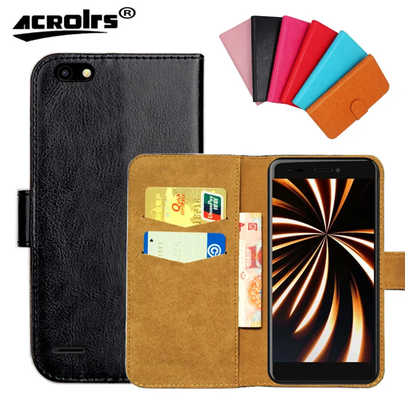 Оригинальный чехол для ZTE Blade A6 Max с откидной крышкой кожаный бумажник защитный