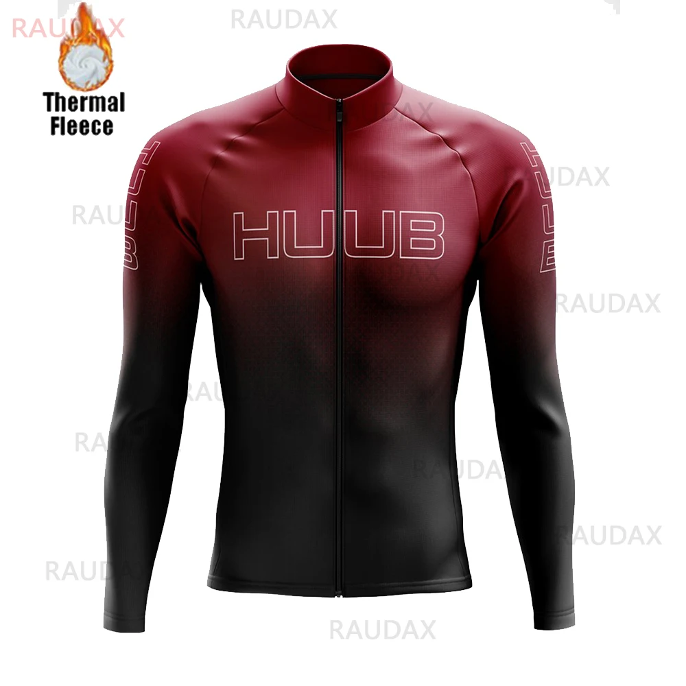 Трикотажная спортивная одежда Huub с длинным рукавом зимняя теплая шерстяная для
