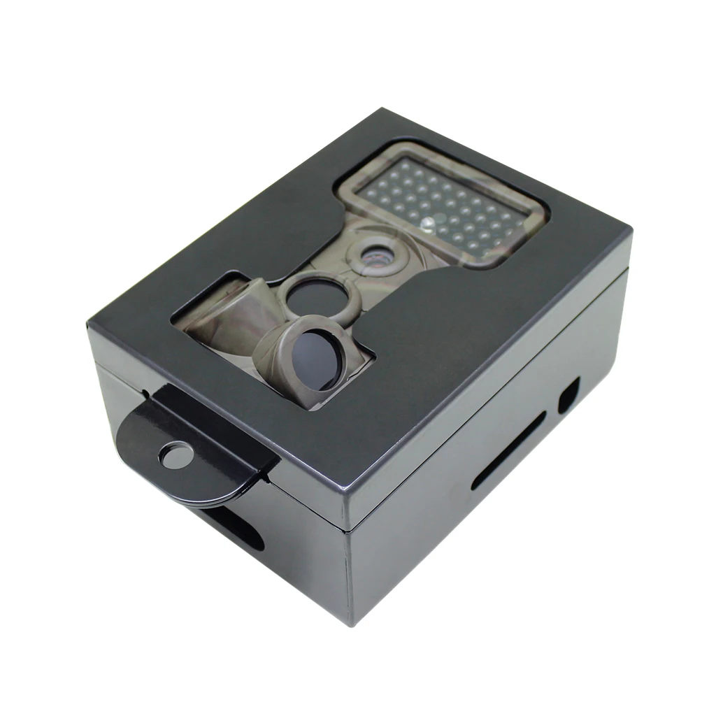 

Strong Metal Game Trail Camera Security Box Anti-thef Lock Case Cover Protection Metal Case Hunting Cameras Accessories